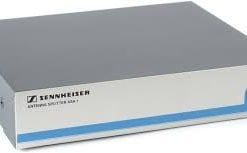Sennheiser audio interface unit with a sleek, minimalist design.