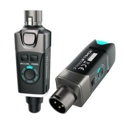 Portable digital audio recorder with xlr connector and various control buttons, designed for high-quality sound recording tasks.