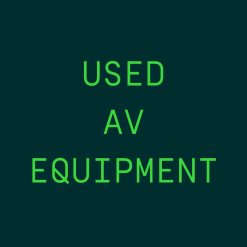 Used AV Equipment for Sale